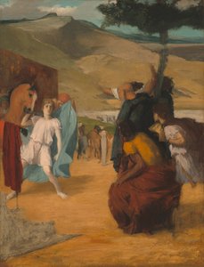 Alejandro y Bucéfalo de Edgar Degas