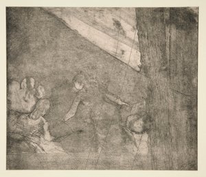 en los embajadores de Edgar Degas