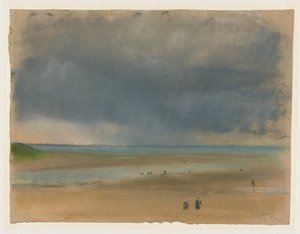 Junto al mar de Edgar Degas