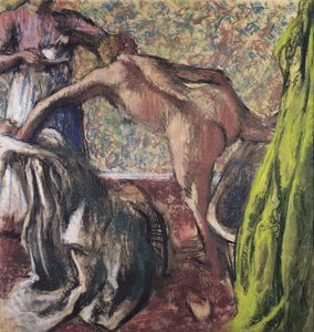 Desayuno Después del Baño, ca 1896 de Edgar Degas