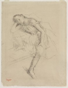 Bailarina en Reposo de Edgar Degas