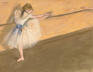 Bailarina en el bar de Edgar Degas
