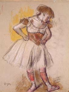 Bailarina, c.1880 de Edgar Degas
