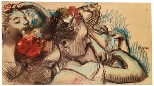 Bailarines, 1899 de Edgar Degas