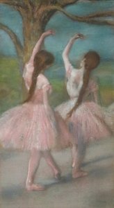 Bailarinas de rosa