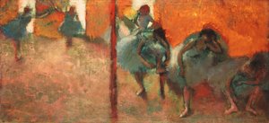 Bailarines en un Estudio, 1900-05