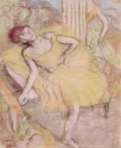 Bailarina en reposo, c.1897-1900 de Edgar Degas