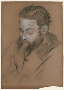 Diego Martelli, 1879 de Edgar Degas
