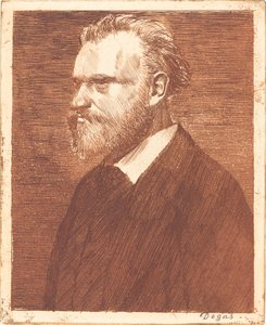 Edouard Manet, retrato de busto