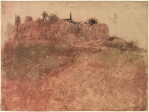 Pueblo de Estérel de Edgar Degas