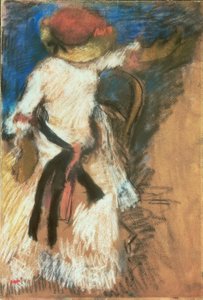 Mujer sentada de Edgar Degas