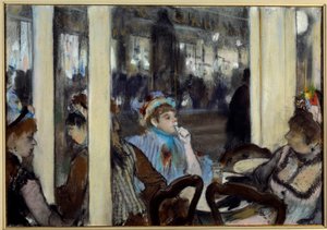 Mujeres en una terraza de café