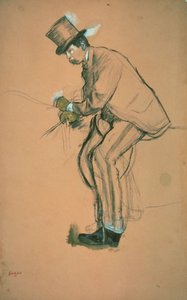 Caballero Jinete de Edgar Degas