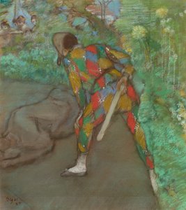 Arlequín de Edgar Degas