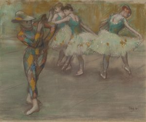Danza de Arlequín de Edgar Degas