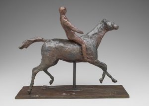 Caballo y Jinete, c.1900 de Edgar Degas