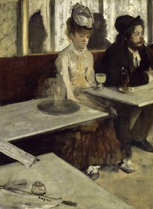 En un café