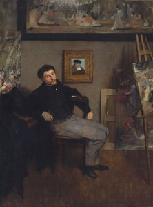 James-Jacques-Joseph Tissot 1836-1902, ca. 1867-68 de Edgar Degas
