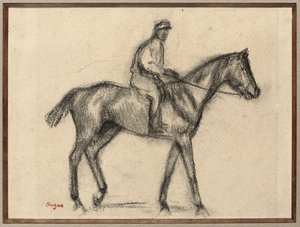 Jinete de Edgar Degas