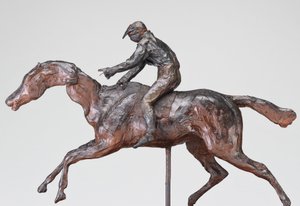 Jinete con Gorro de Edgar Degas