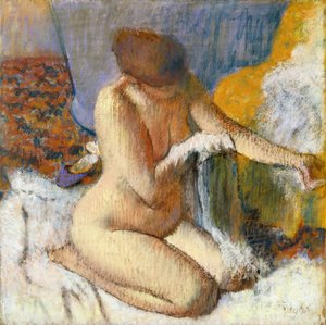 La salida del baño de Edgar Degas