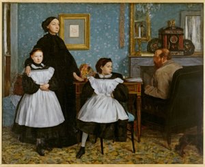 La familia Bellelli de Edgar Degas