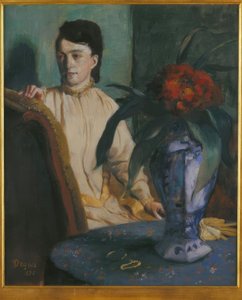 La mujer con la jarra de Edgar Degas