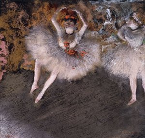 Le Pas Battu, c.1879 de Edgar Degas