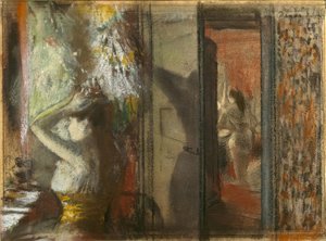 Palcos de actrices de Edgar Degas