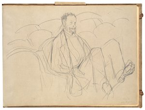Ludovic Lepic en el Teatro de Edgar Degas