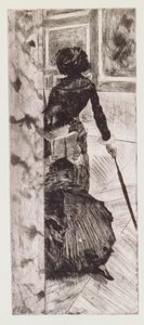 Mary Cassatt en el Louvre: La Galería de Pinturas, 1879-80