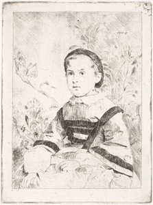 Mlle Nathalie Wolkonska de Edgar Degas