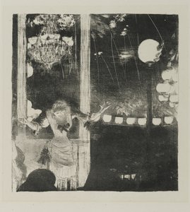 Mlle Becat en el Café des Ambassadeurs, 1877-78