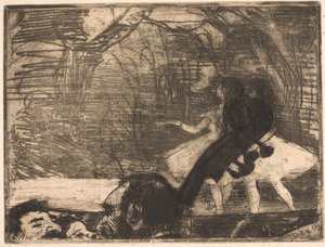 En el escenario de Edgar Degas