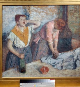 Pinturas de Edgar Degas (1834-1917). 1884/86. Dim. 0.76 x 0.81 m. París, Museo de Orsay de Edgar Degas