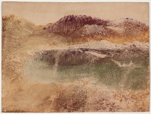 Paisaje Roux, c.1890 de Edgar Degas