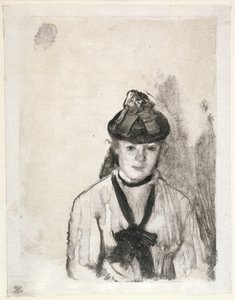 Retrato de Ellen Andrée de Edgar Degas