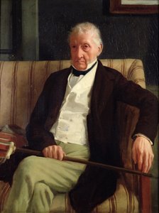 Retrato de Hilaire Degas (1770-1858), abuelo del artista, 1857