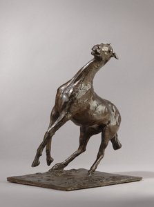 Caballo encabritado de Edgar Degas