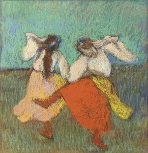Bailarinas rusas (Danseuses Russes). Alrededor de 1899 de Edgar Degas