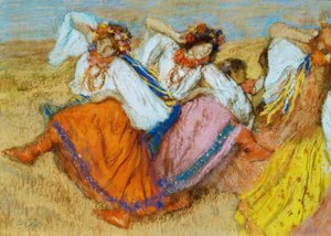 Bailarinas rusas de Edgar Degas