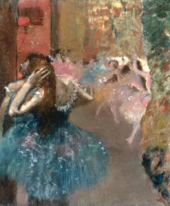 Escena de ballet de Edgar Degas