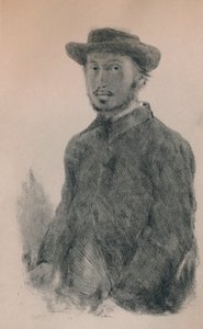 Autorretrato, c.1860s, 1946 de Edgar Degas