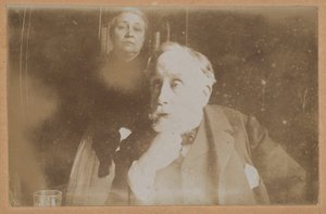 [Autorretrato con Zoé Closier] de Edgar Degas
