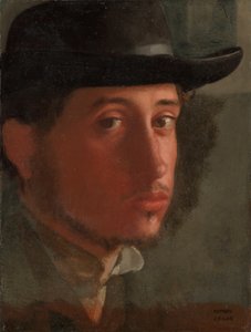 Autorretrato de Edgar Degas