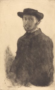 Autorretrato de Edgar Degas