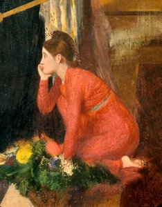 Semiramis construyendo Babilonia sin terminar, (detalle), 1860-1862