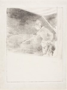 Cantante en un café-concierto de Edgar Degas