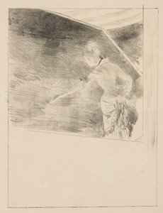 Cantante en el Café-Concierto de Edgar Degas