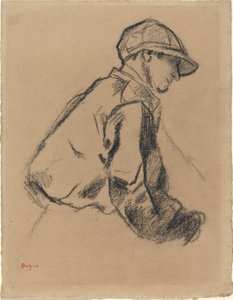 Estudio de un jockey, c. 1884